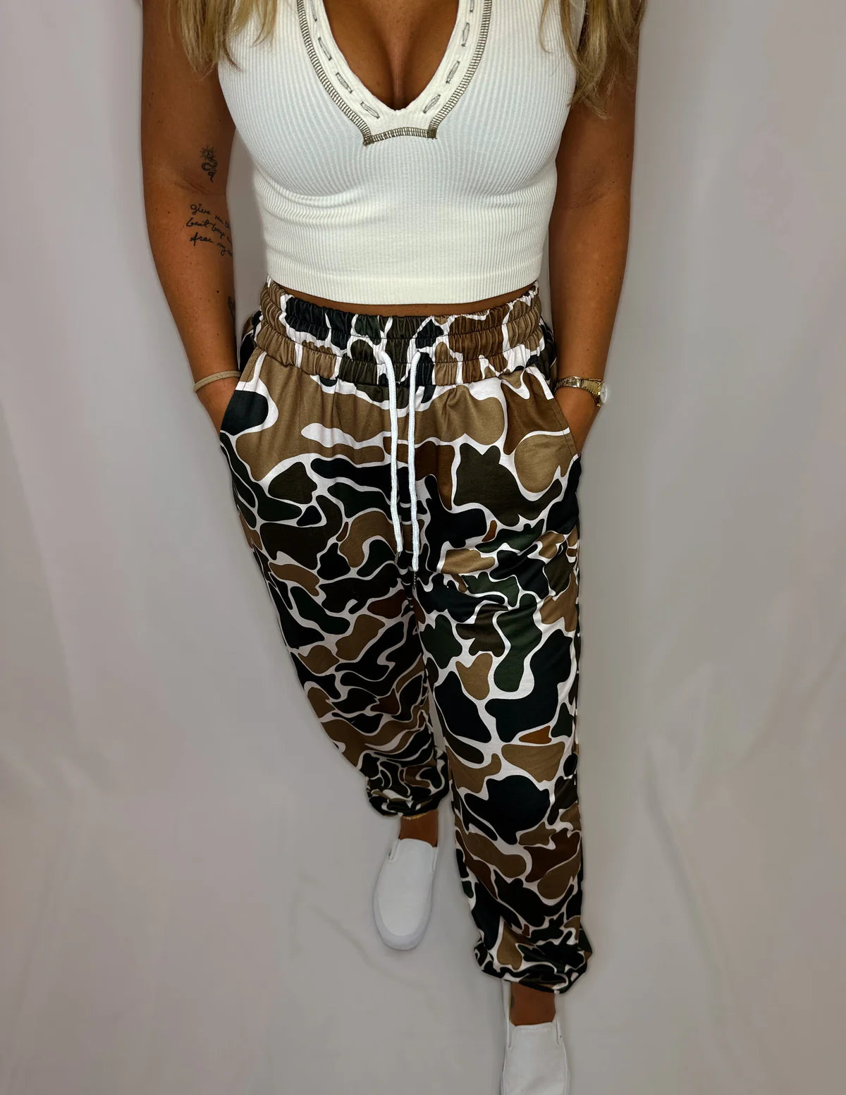 Camo Jogger Pants