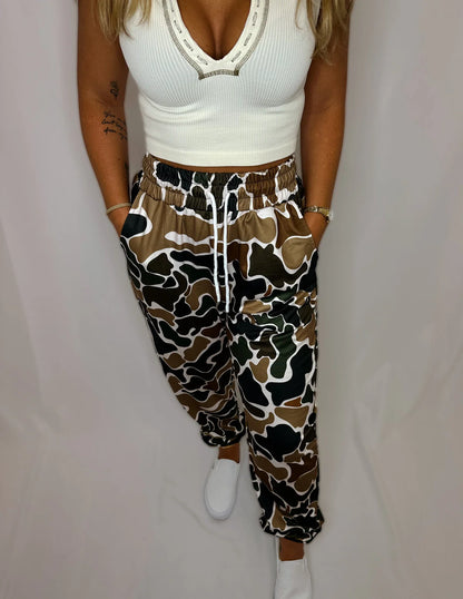 Camo Jogger Pants