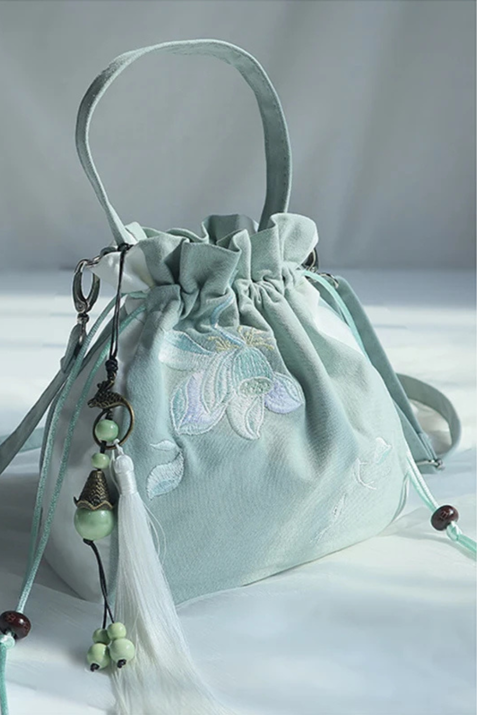 Embroidered Hanfu Shoulder Bag