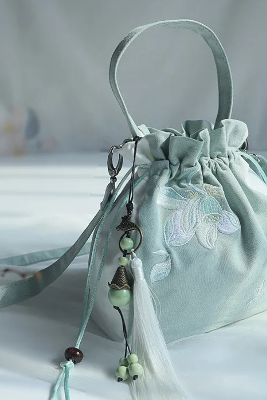 Embroidered Hanfu Shoulder Bag
