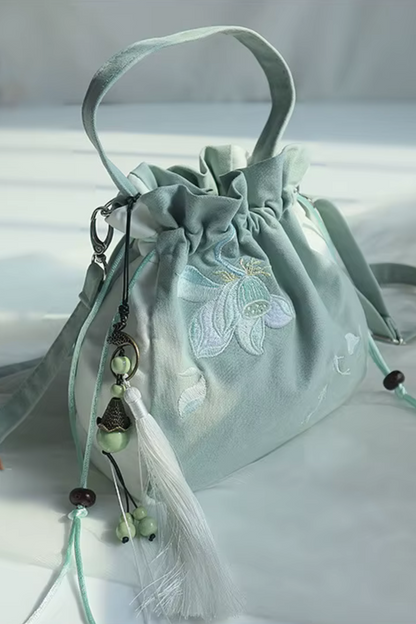 Embroidered Hanfu Shoulder Bag