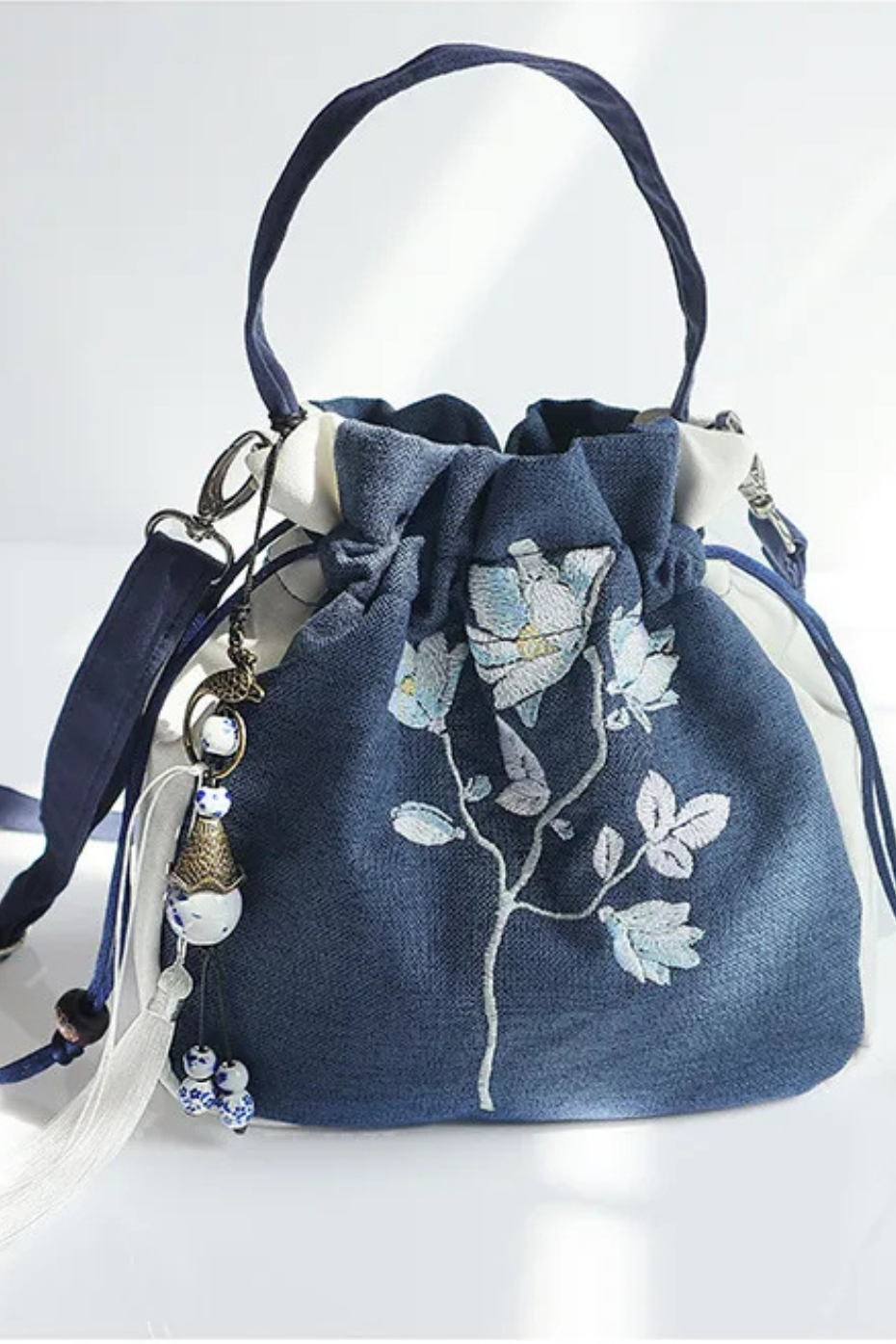 Embroidered Hanfu Shoulder Bag