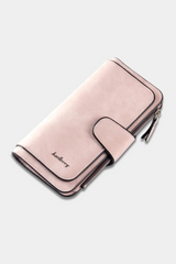 Women's PU Leather Long Wallet