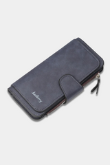 Women's PU Leather Long Wallet