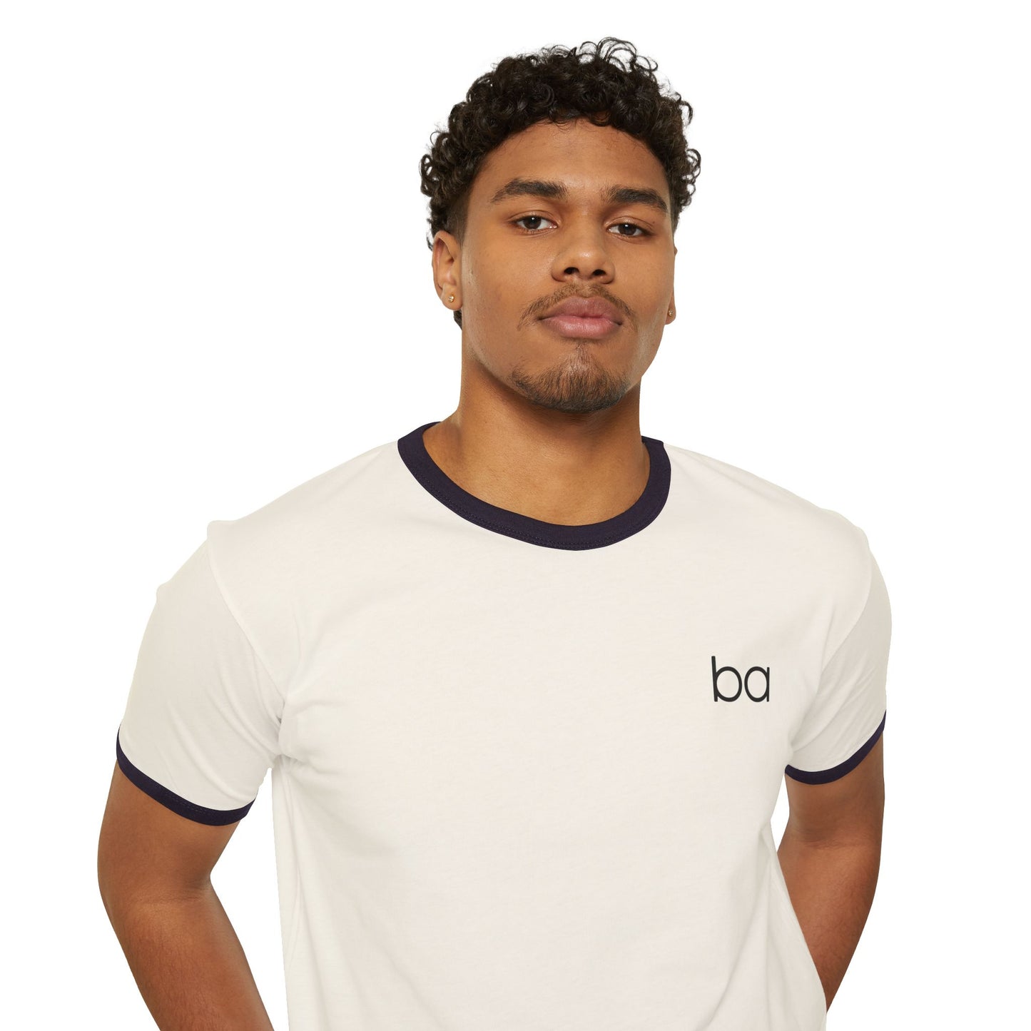 Baredoo Minimalist Cotton Ringer T-Shirt