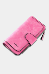 Women's PU Leather Long Wallet