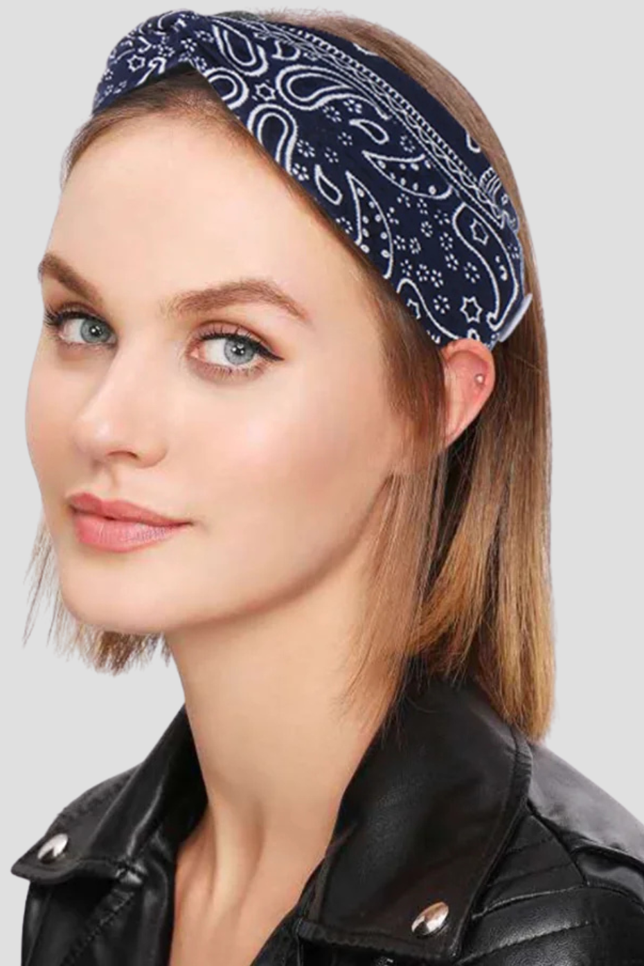 3PCS Boho Knotted Headbands - Leopard & Stripe Styles