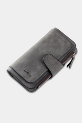 Women's PU Leather Long Wallet