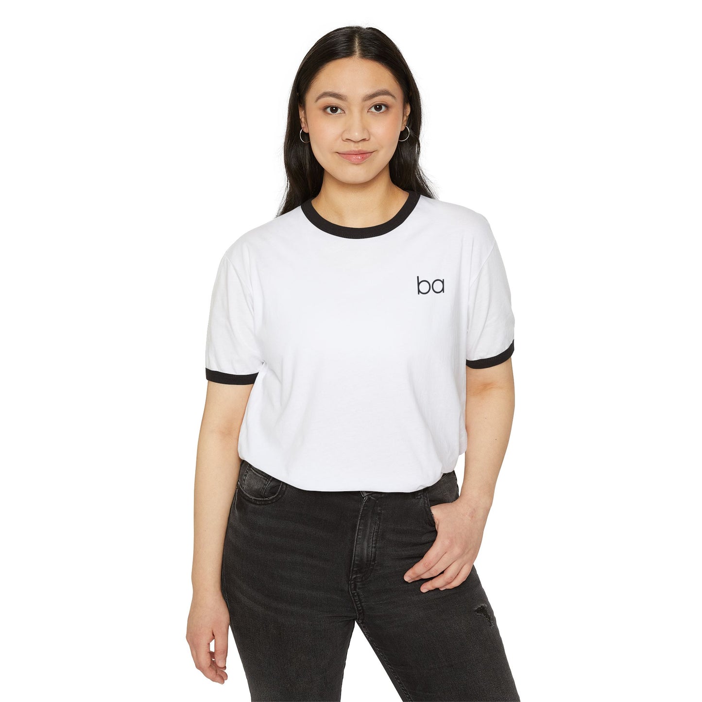 Baredoo Minimalist Cotton Ringer T-Shirt