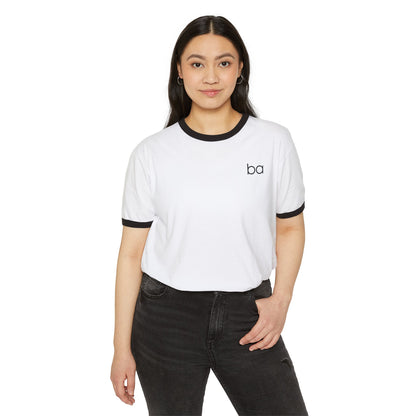 Baredoo Minimalist Cotton Ringer T-Shirt