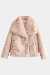 Women's Faux Fox Fur Coat