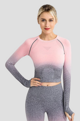 Crop Sleeved Top Shirt