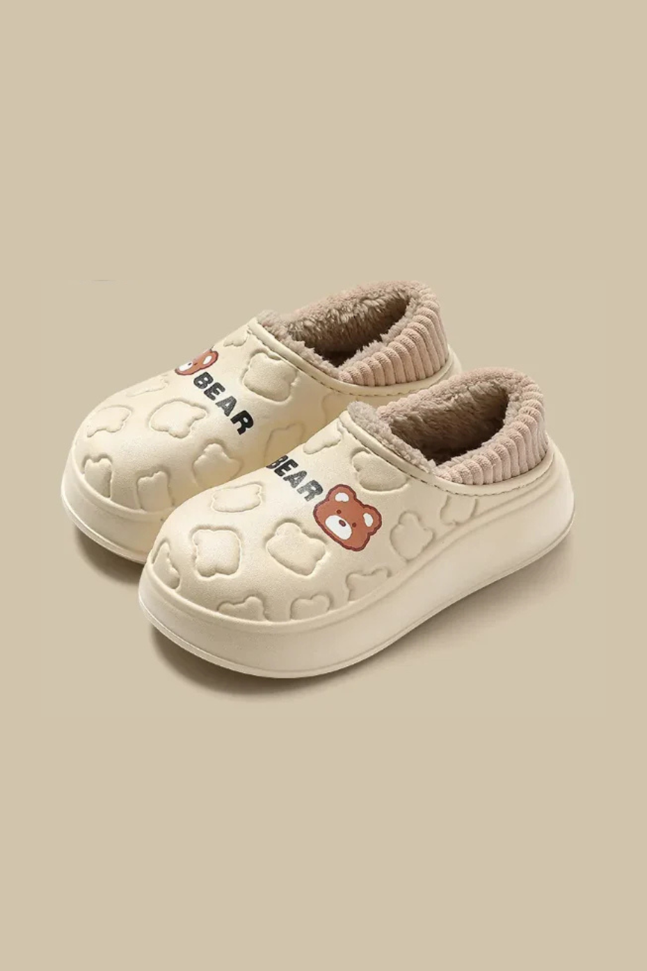 Eva Waterproof Cotton Slippers Women's Winter