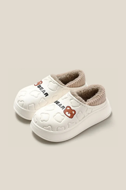 Eva Waterproof Cotton Slippers Women's Winter