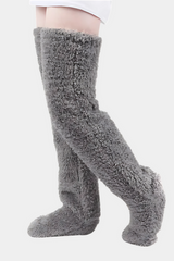 Over Knee High Fuzzy Long Socks