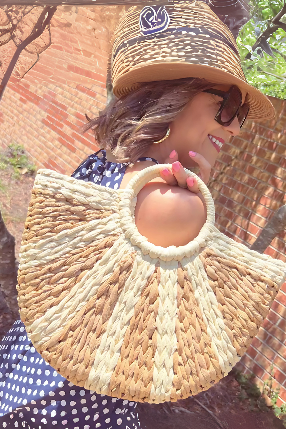 Spring Sunset Beach Bag