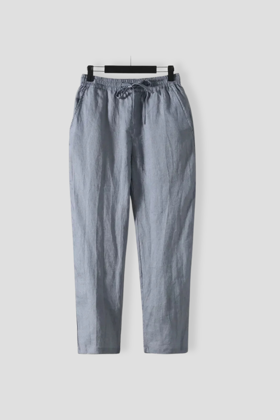 Men's Cotton Linen Cropped Pants