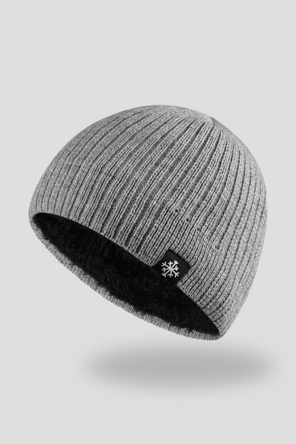 Fleece Blended Knitted Winter Hat