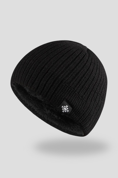 Fleece Blended Knitted Winter Hat