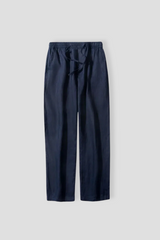 Men's Cotton Linen Cropped Pants