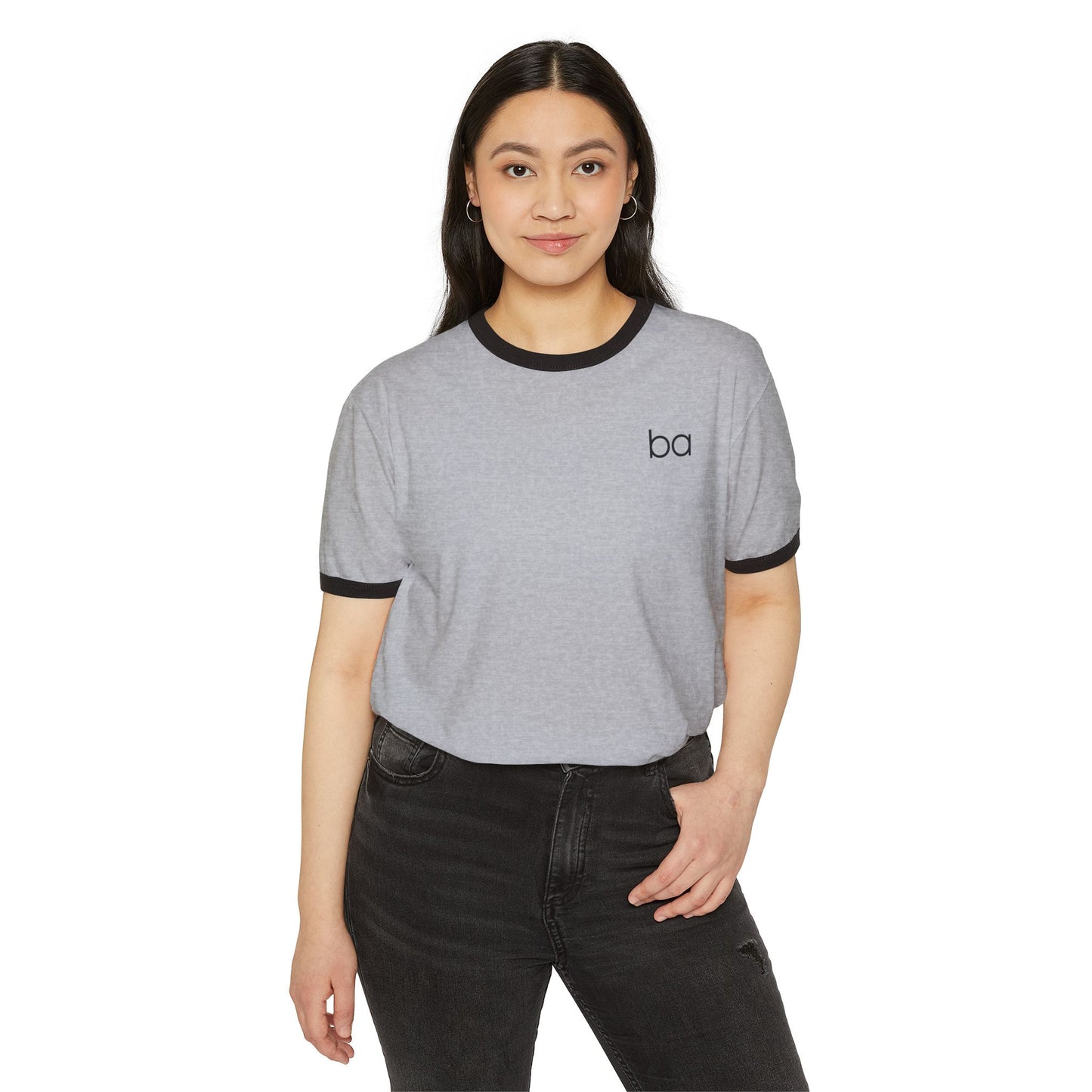 Baredoo Minimalist Cotton Ringer T-Shirt