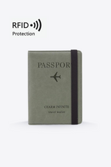 RFID-Blocking Travel Passport Cover – Charm Infinite