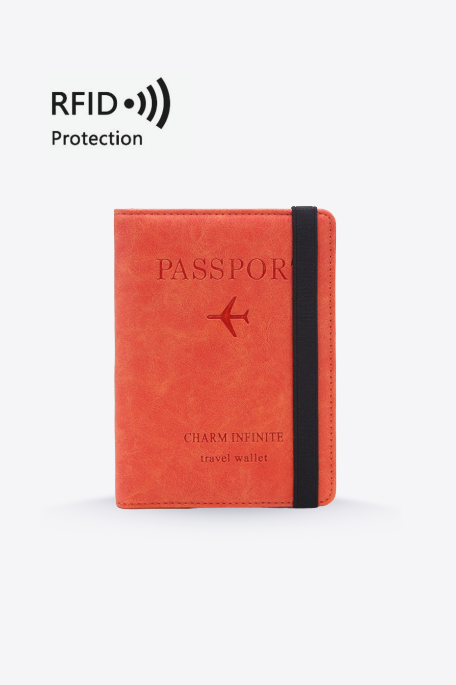 RFID-Blocking Travel Passport Cover – Charm Infinite
