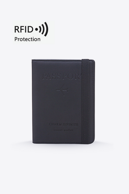 RFID-Blocking Travel Passport Cover – Charm Infinite