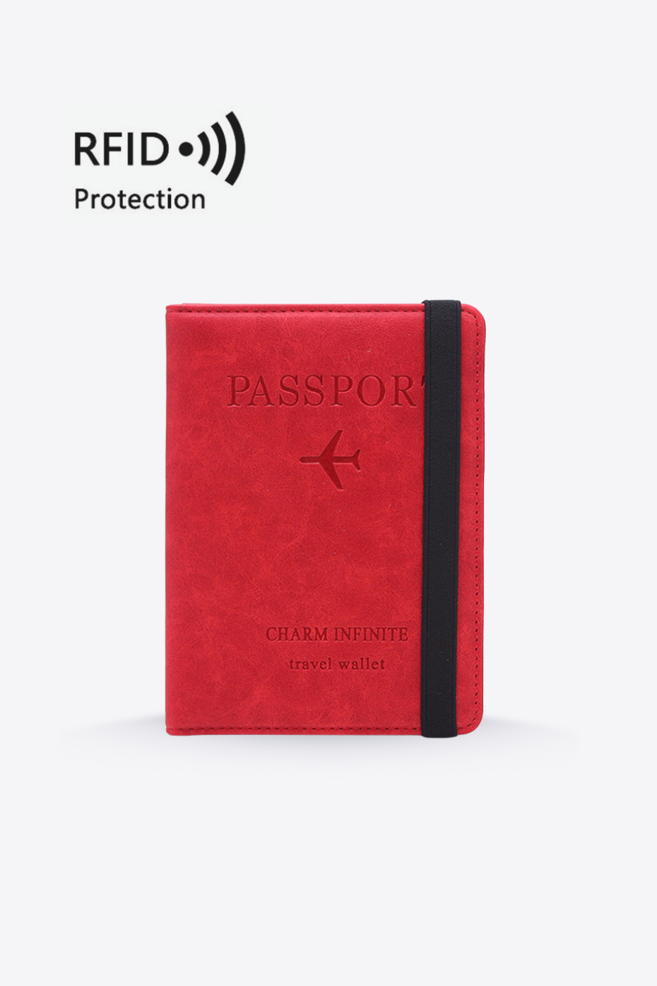 RFID-Blocking Travel Passport Cover – Charm Infinite