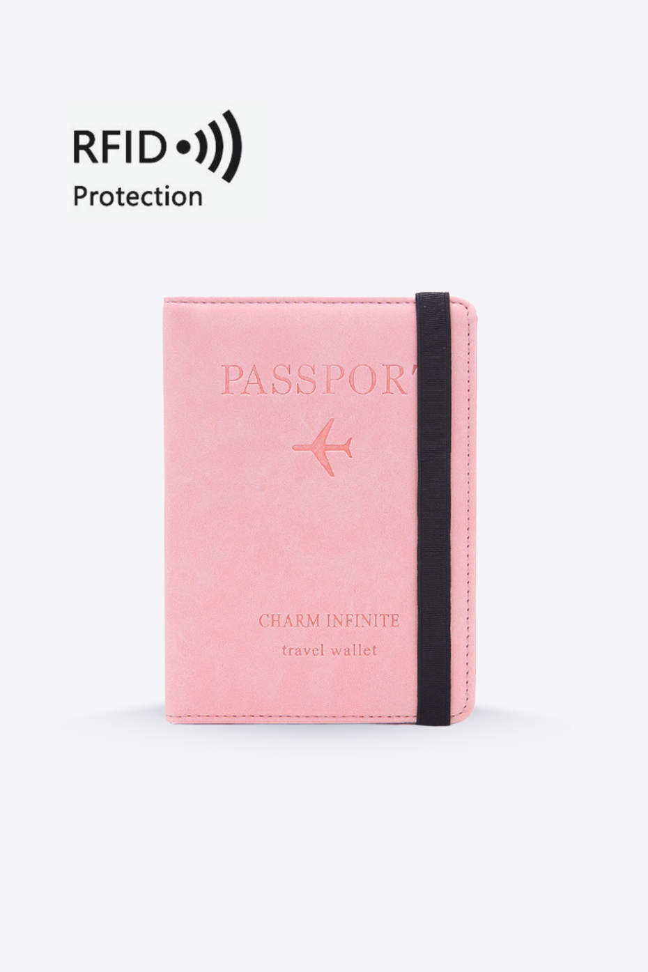 RFID-Blocking Travel Passport Cover – Charm Infinite