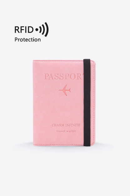 RFID-Blocking Travel Passport Cover – Charm Infinite