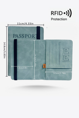 RFID-Blocking Travel Passport Cover – Charm Infinite