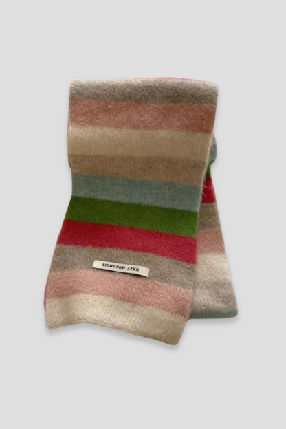 Colorblock Mohair Scarf