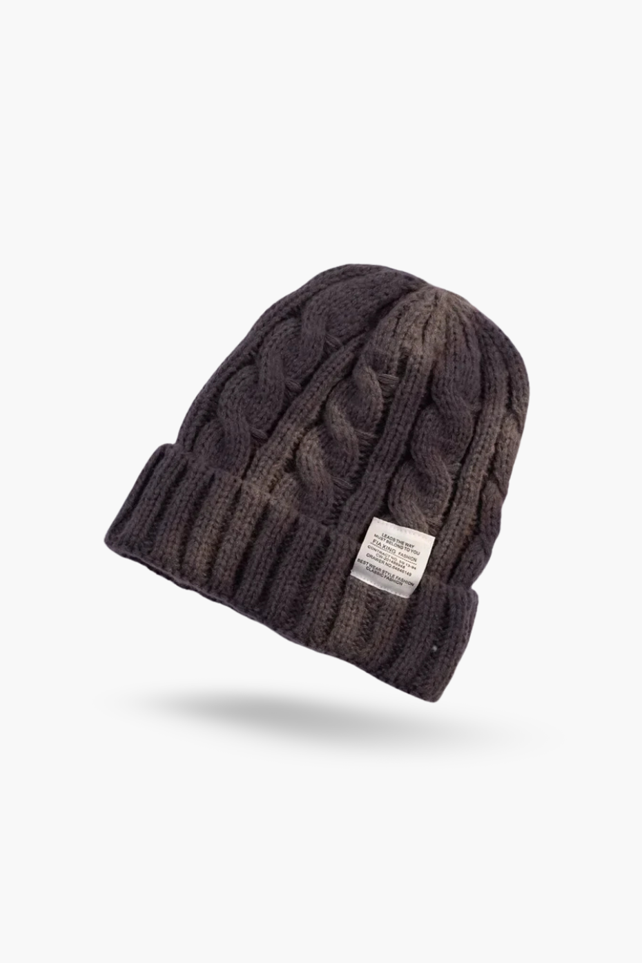 Unisex Solid Color Knitted Beanie