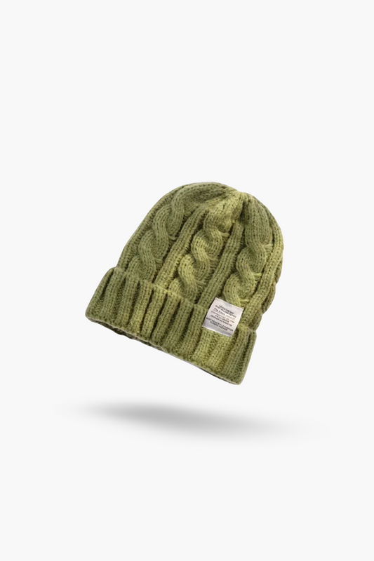 Unisex Solid Color Knitted Beanie