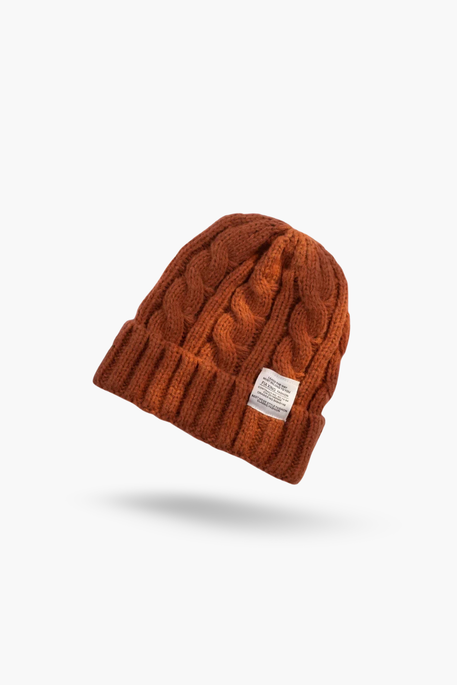 Unisex Solid Color Knitted Beanie