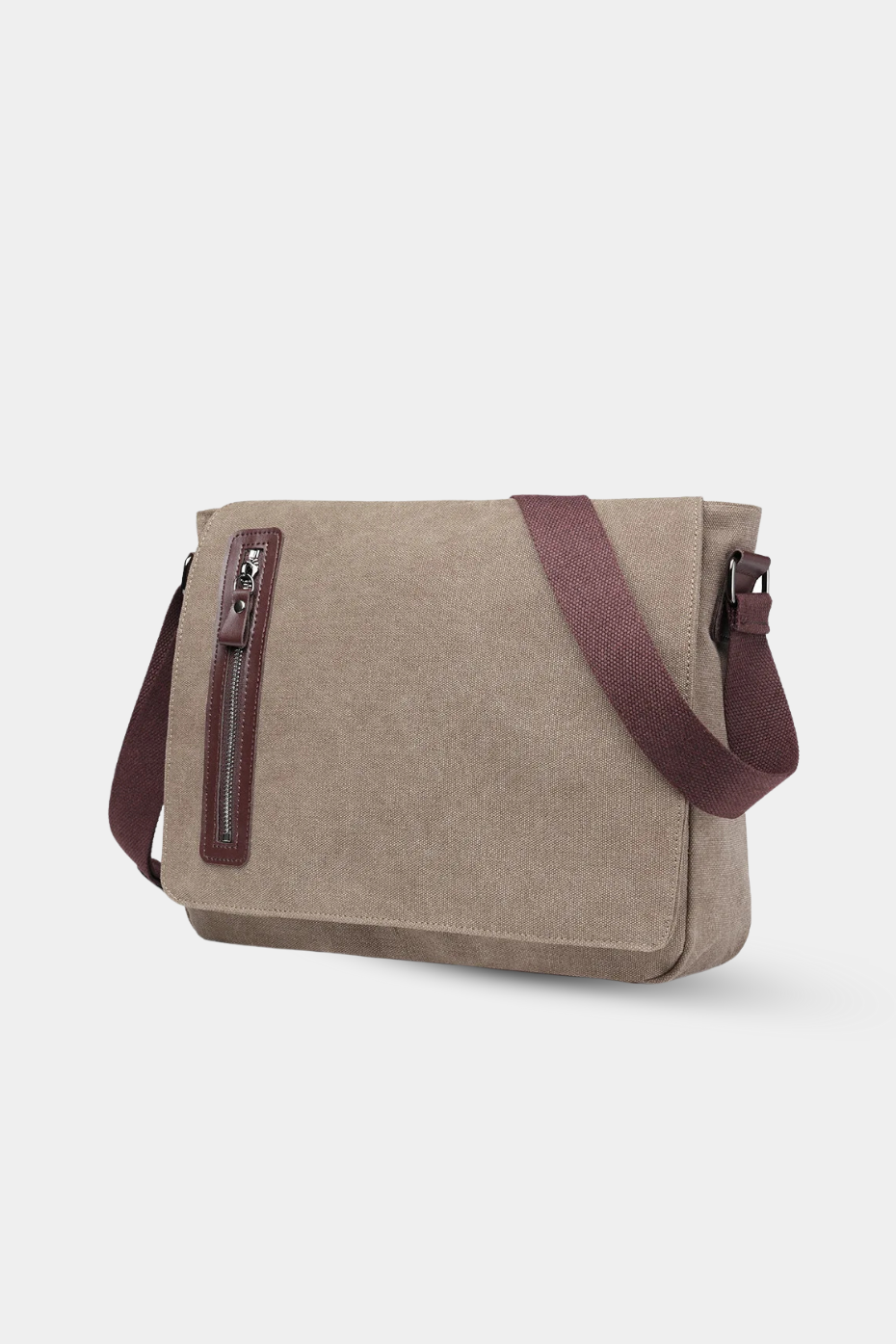 Men's Retro Canvas Crossbody Tool Bag - Wear-Resistant Sling
