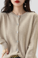 Women's Cardigan Sweater Coat Short Knitwear