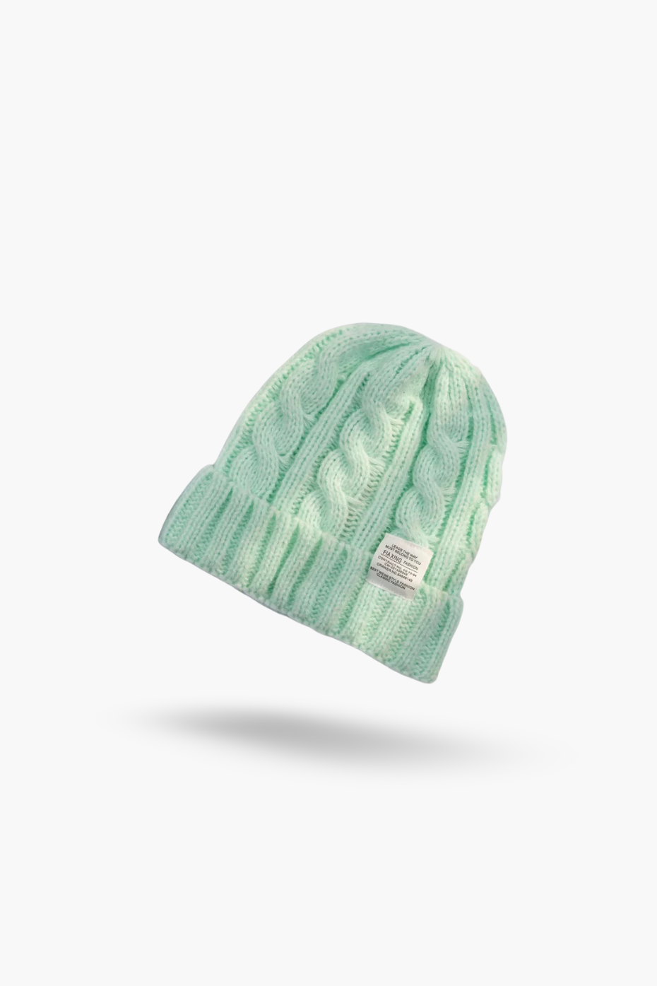Unisex Solid Color Knitted Beanie