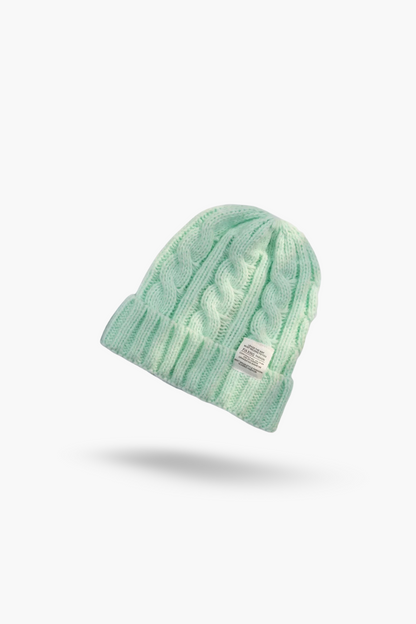 Unisex Solid Color Knitted Beanie