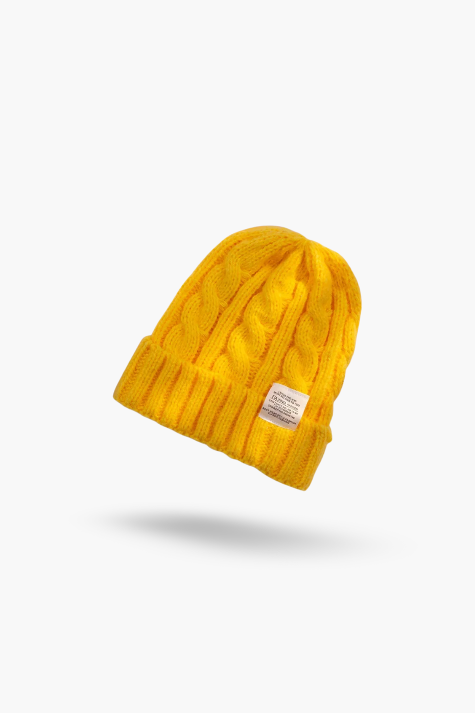 Unisex Solid Color Knitted Beanie