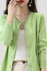 Women's Cardigan Sweater Coat Short Knitwear