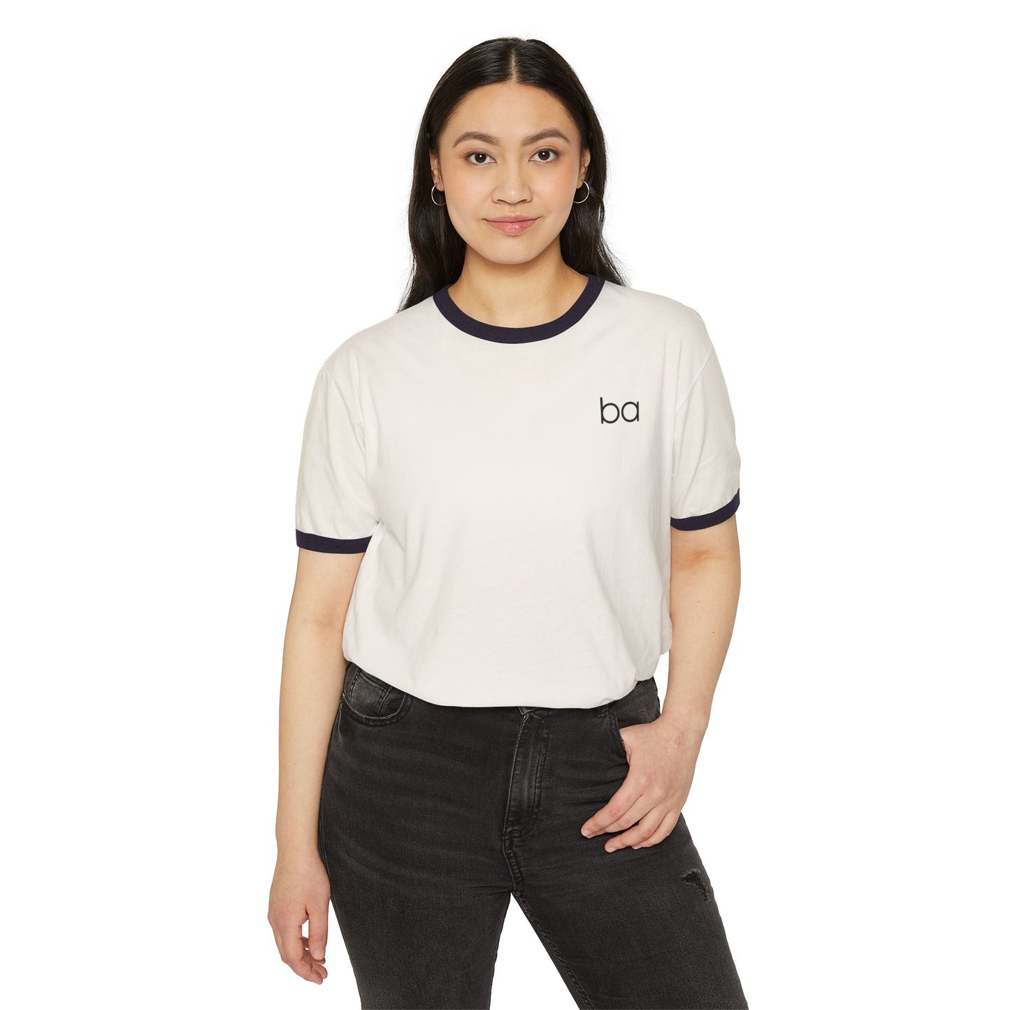 Baredoo Minimalist Cotton Ringer T-Shirt