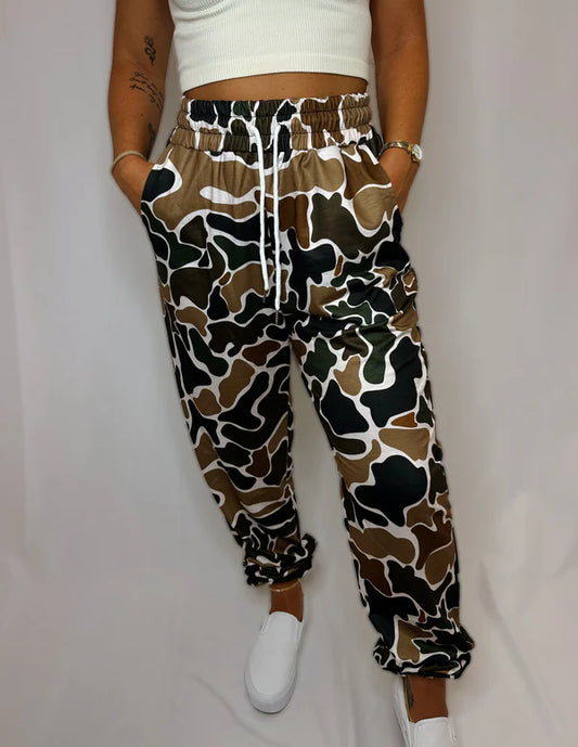 Camo Jogger Pants