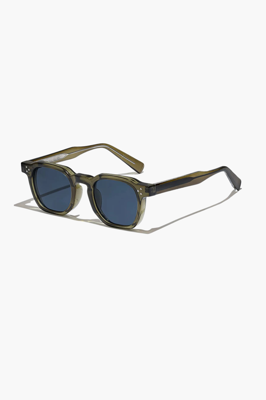 Retro Punk Square Frame Sunglasses