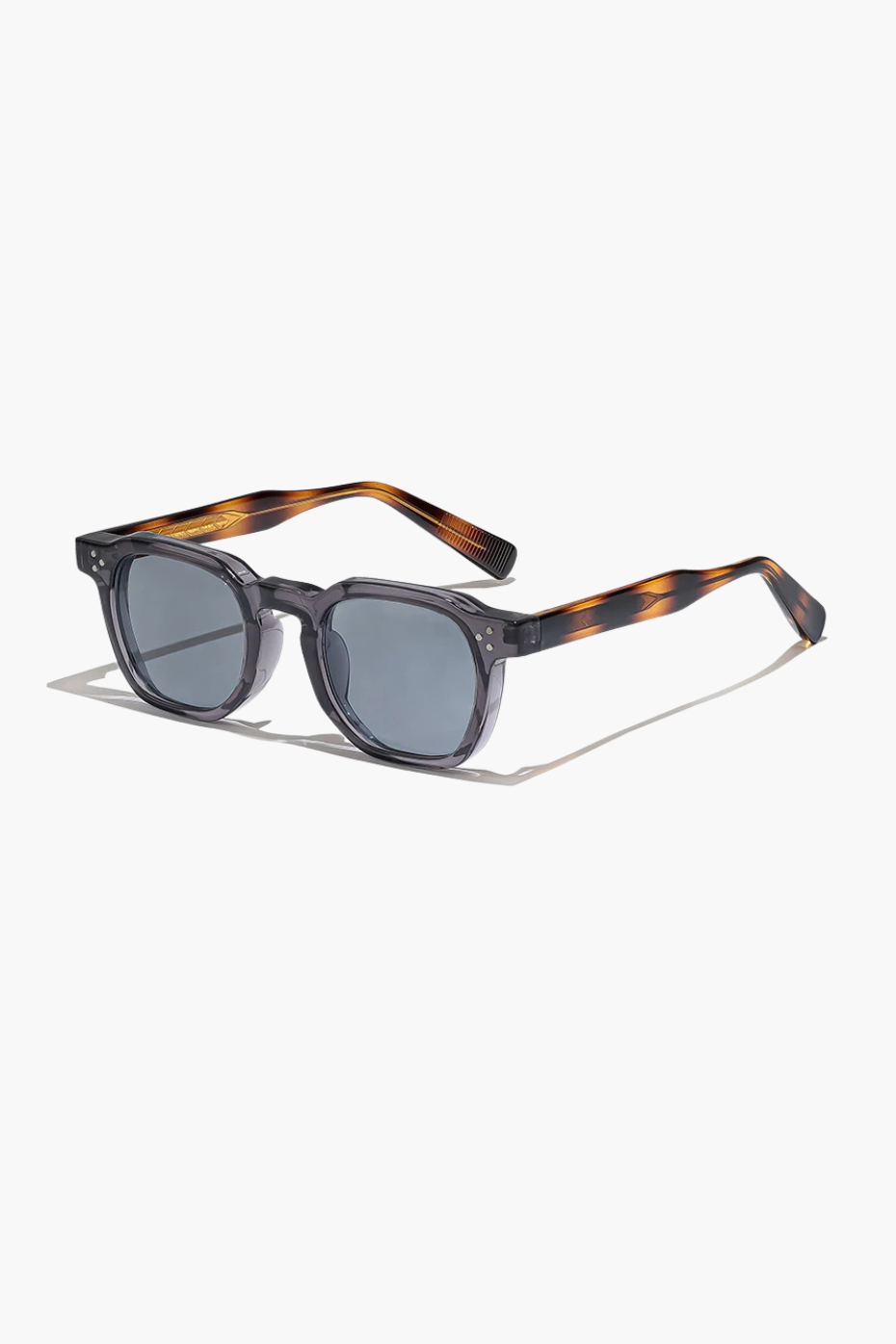 Retro Punk Square Frame Sunglasses