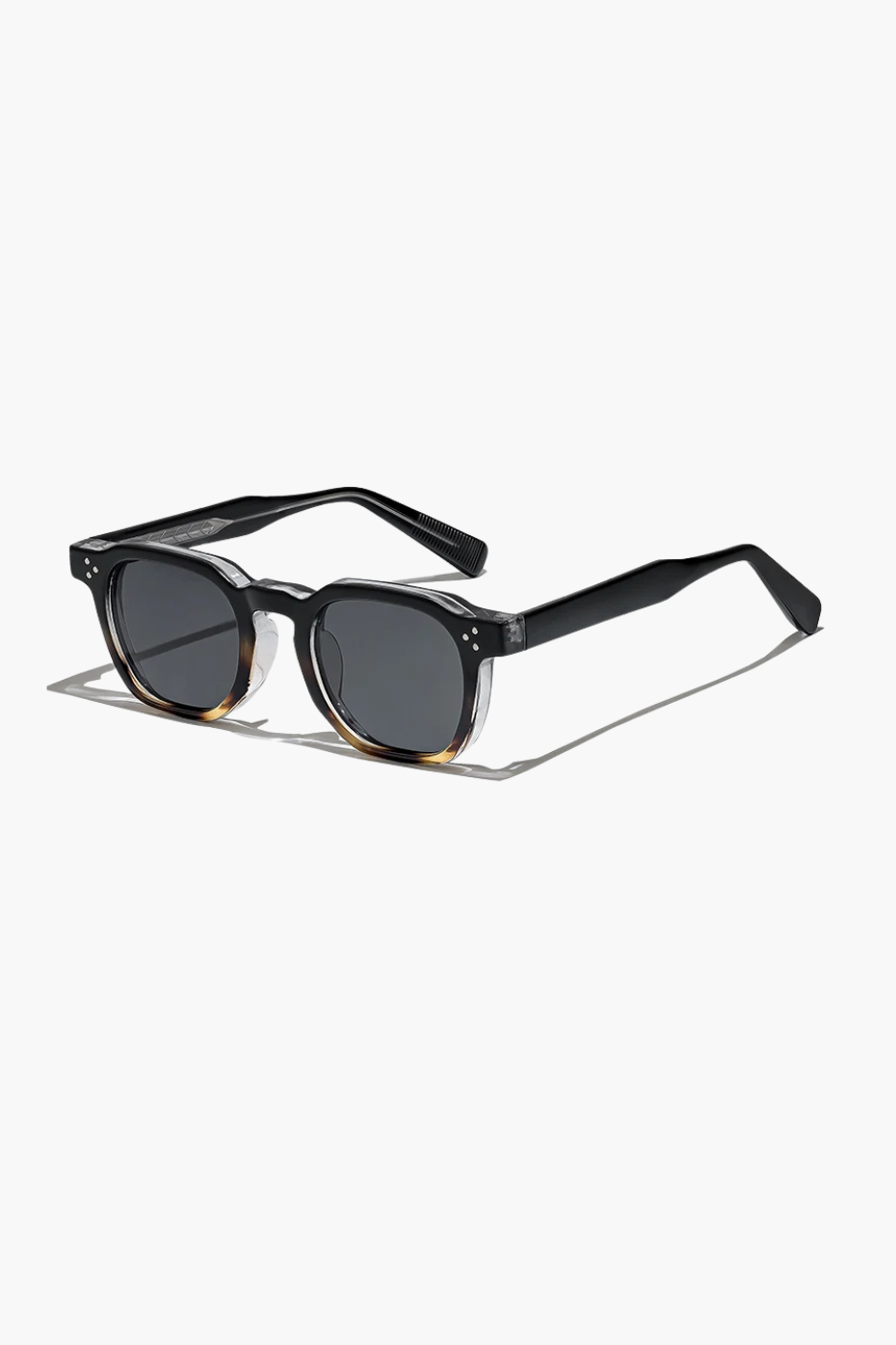 Retro Punk Square Frame Sunglasses