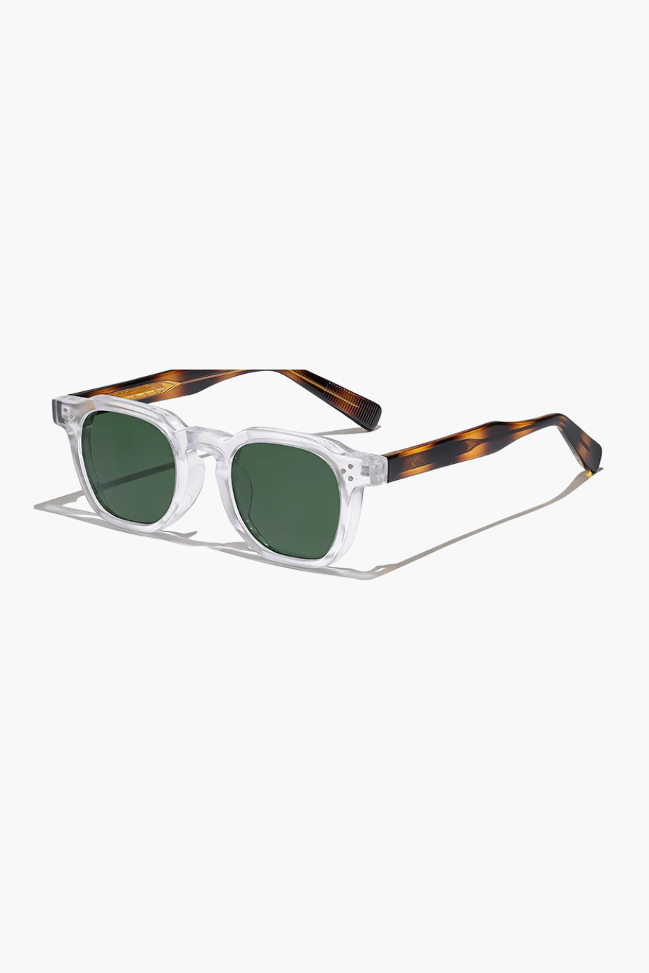 Retro Punk Square Frame Sunglasses