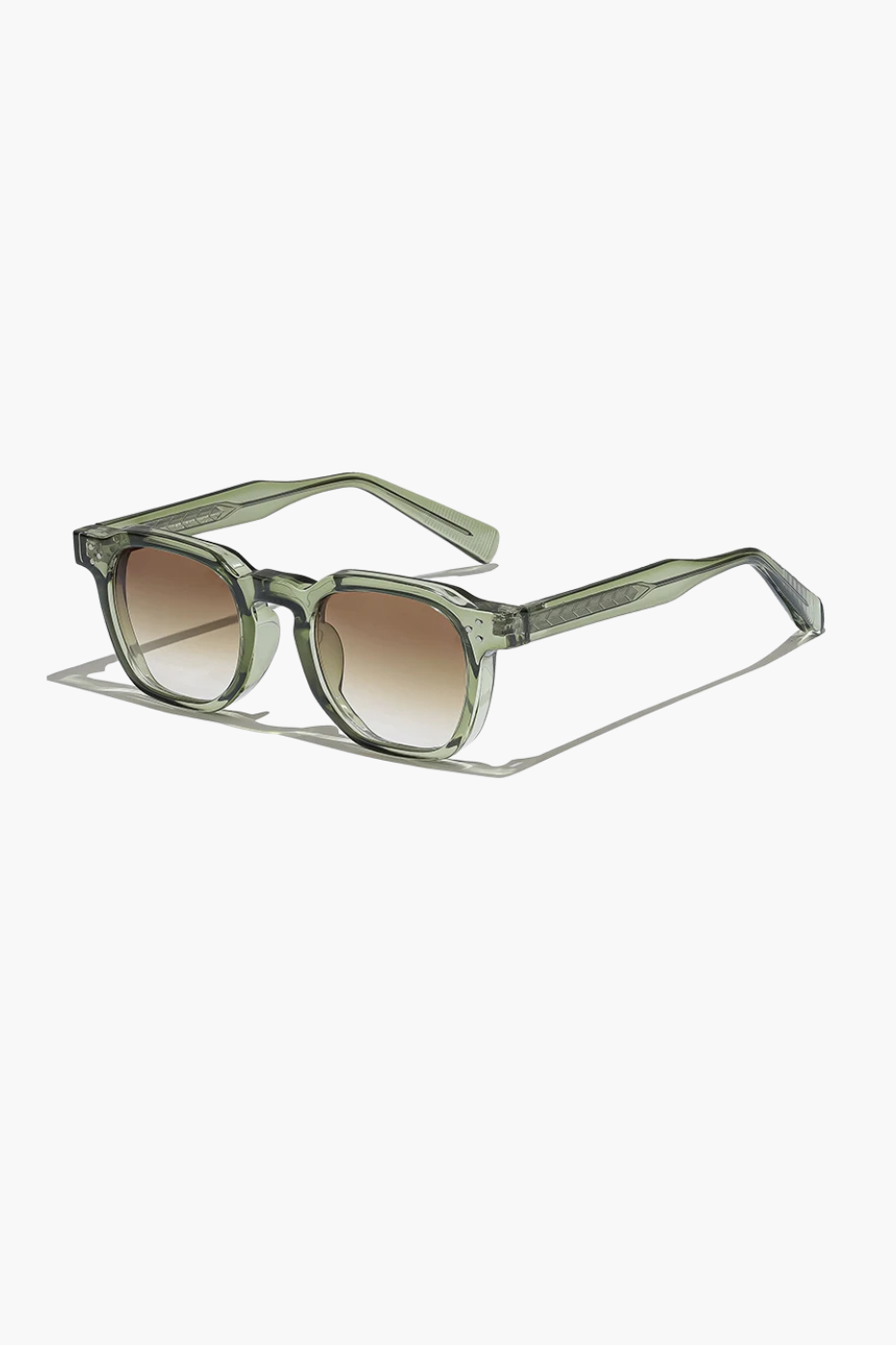 Retro Punk Square Frame Sunglasses