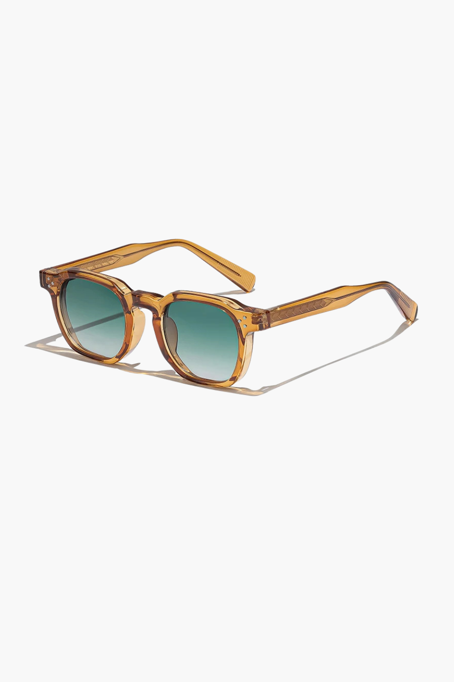 Retro Punk Square Frame Sunglasses